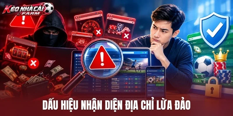 Dấu hiệu nhận diện địa chỉ lừa đảo