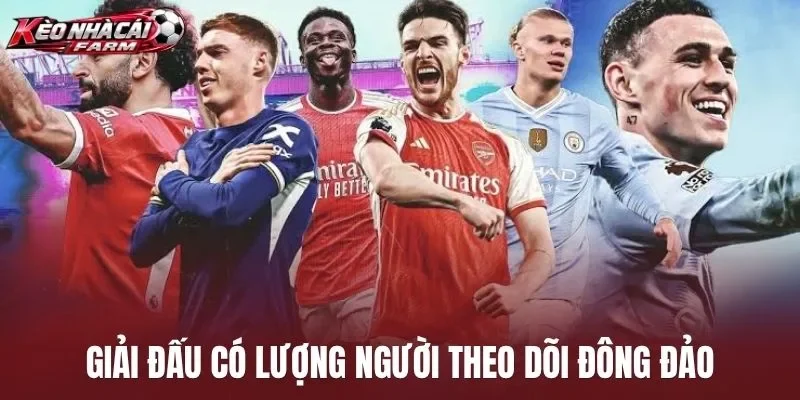 Giải đấu có lượng người theo dõi đông đảo