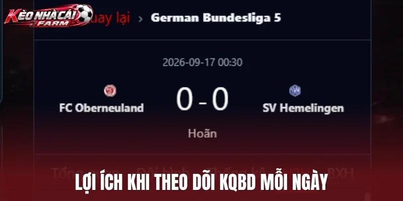Lợi ích khi theo dõi Kqbd mỗi ngày