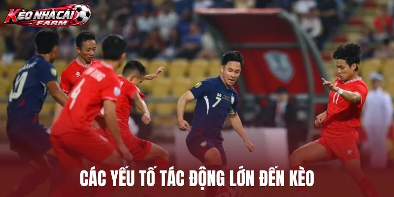 Các yếu tố tác động lớn đến kèo