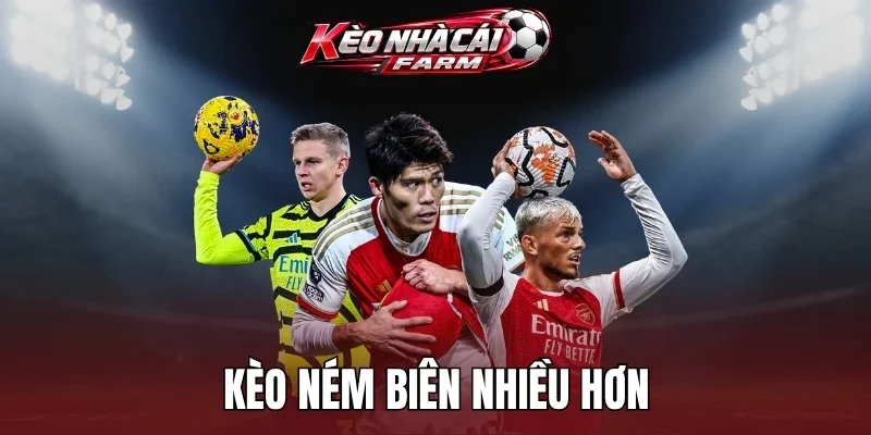 Kinh nghiệm cá cược đội ném biên nhiều hơn