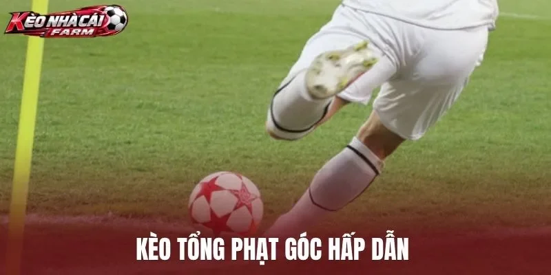 Kèo tổng phạt góc hấp dẫn