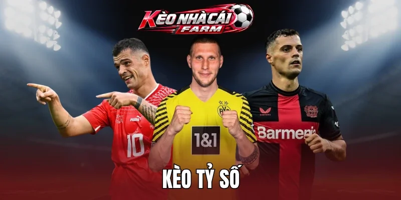 Ví dụ về cách tính kèo tỷ số