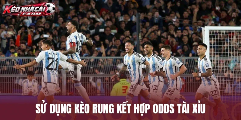Sử dụng kèo rung kết hợp odds tài xỉu